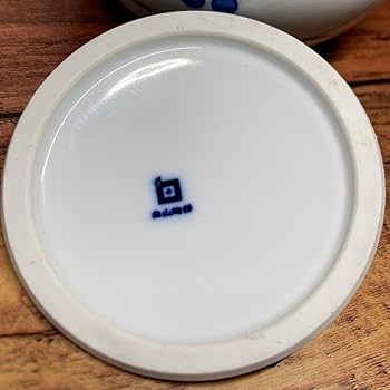 【骨董美品】白い陶器　蓋付き 骨董美品】白い陶器 蓋付き
