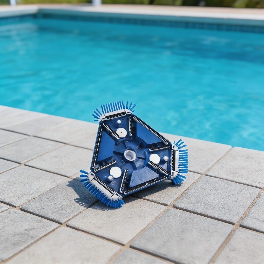 Cabezal triangular para aspiradora de piscina con manguera de 30
