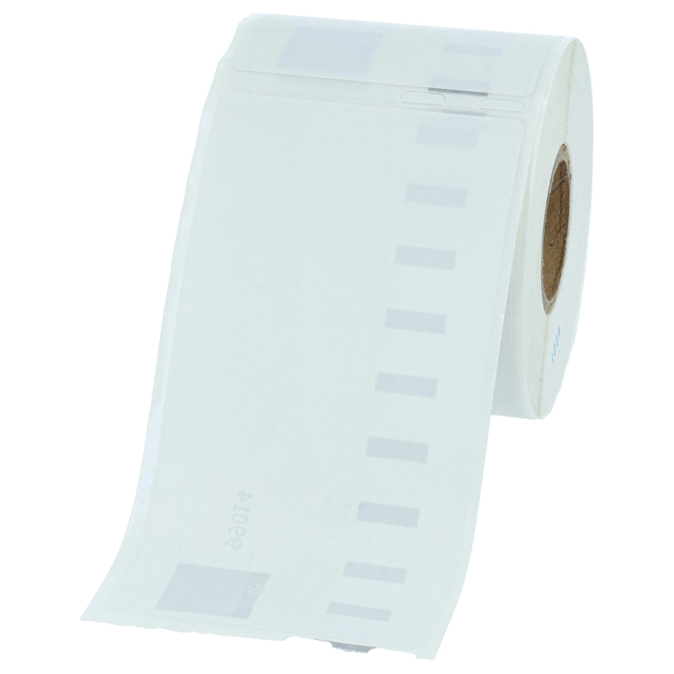vhbw 10x rotolo etichette 54mm x 101mm (220 etichette) sostituisce Dymo 99014 per etichettatrice