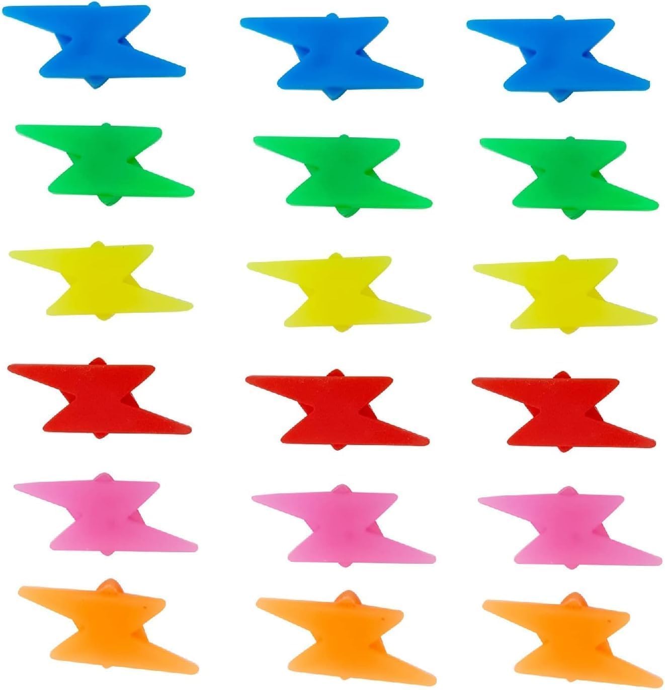 72Pcs Colorful Z-Shaped Bike Spoke Beads,Pretty Mixed Color Small for Bicycle Wheel Spoke Decorations,Bike Components and Parts,Parts and Components