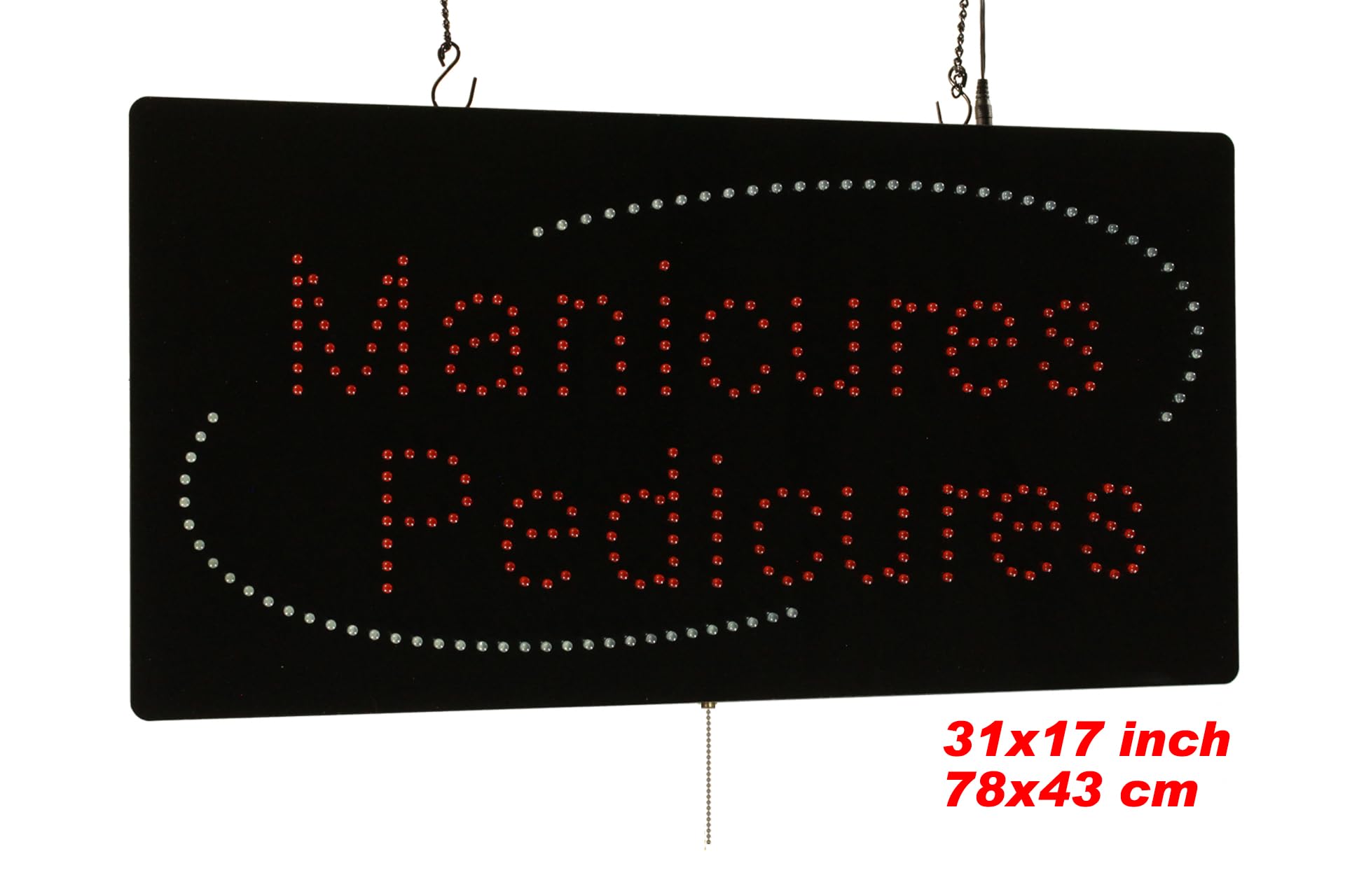 Manicures Pedicures Sign, Jumbo size, 31