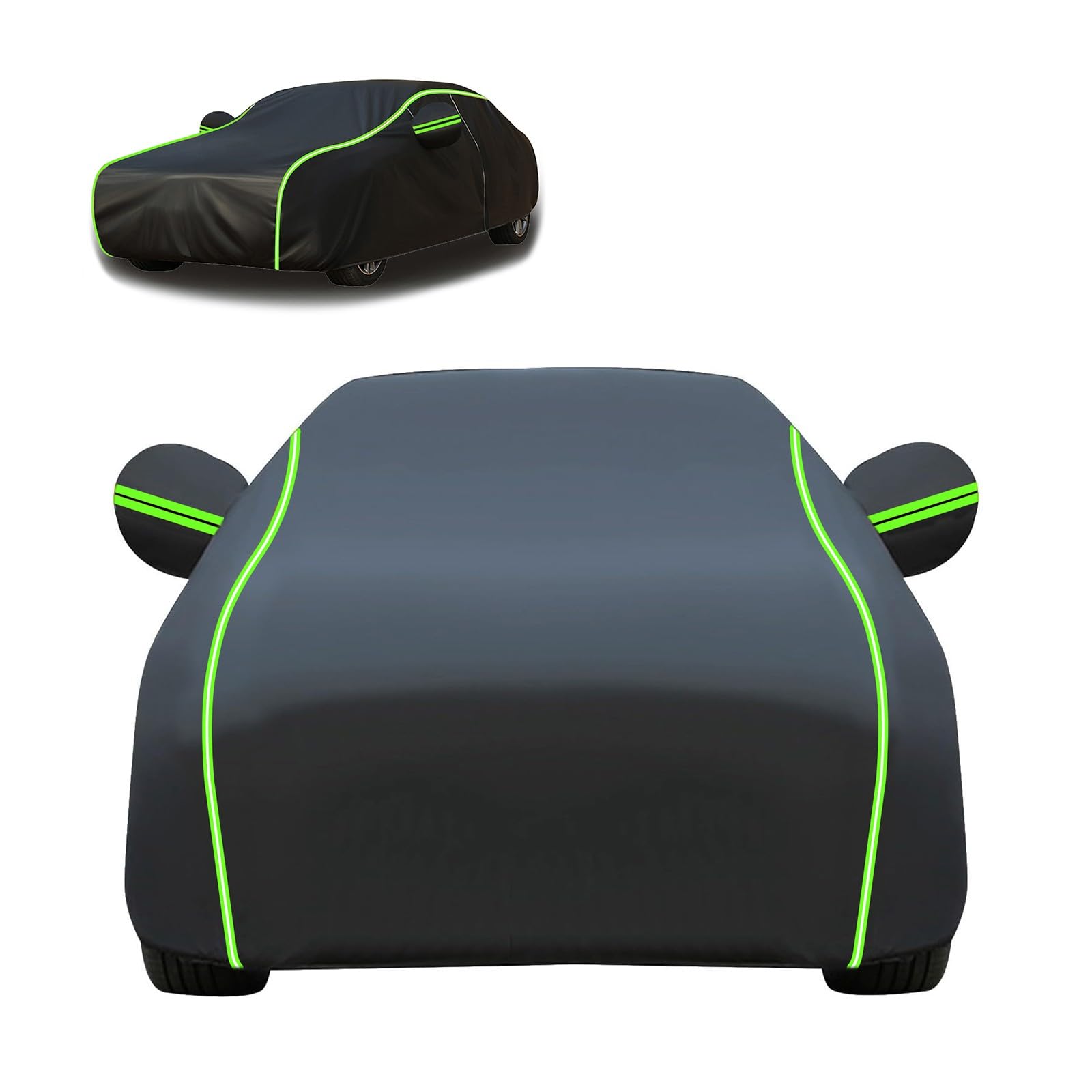 Funda Exterior Para BYD Atto 2 DM-i 2026+ – Lona Oxford Impermeable Con Cremallera Lateral Y Cuerdas Cortavientos