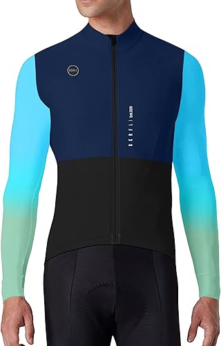 GCRFL Invierno Hombres Ciclismo Jersey Clima Frío Ciclo Tops Bicicletas Ropa Bicicleta Chaqueta Térmica Ciclismo Softshell