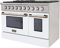 Vista 13 de Kucht KNG481/LP-W-GOLD - Cocina de gas, color dorado