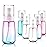 Cosywell Travel Spray Bottle TSA Approved 2oz 60ml 6 Pack Leak Proof Travel Spray Bottle Empty Small Spray Bottles for Perfume Essential Oils Toners Rose Water Cosmetics (6PCS-2PinkBlue2Clear)