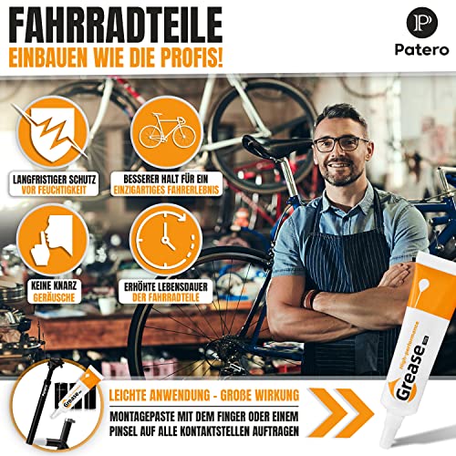 Sattelstütze Patero, gefedert, Ø 27,2 mm – Universal Feder