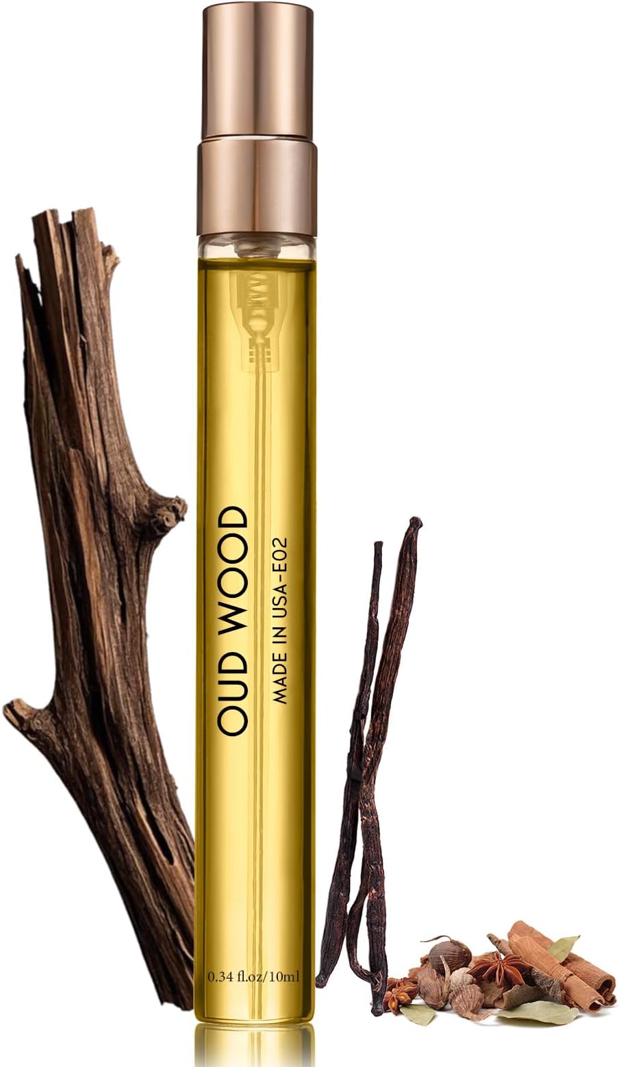 Pheromone Cologne for Men, Woody Perfume Oil, A Smoky, Deep Scent with Oud Wood, Spices Vanilla, Mens Pheromone Cologne Spray, Gifts for Men, Husband, Boyfriend, Father 0.34oz(Oud Wood)