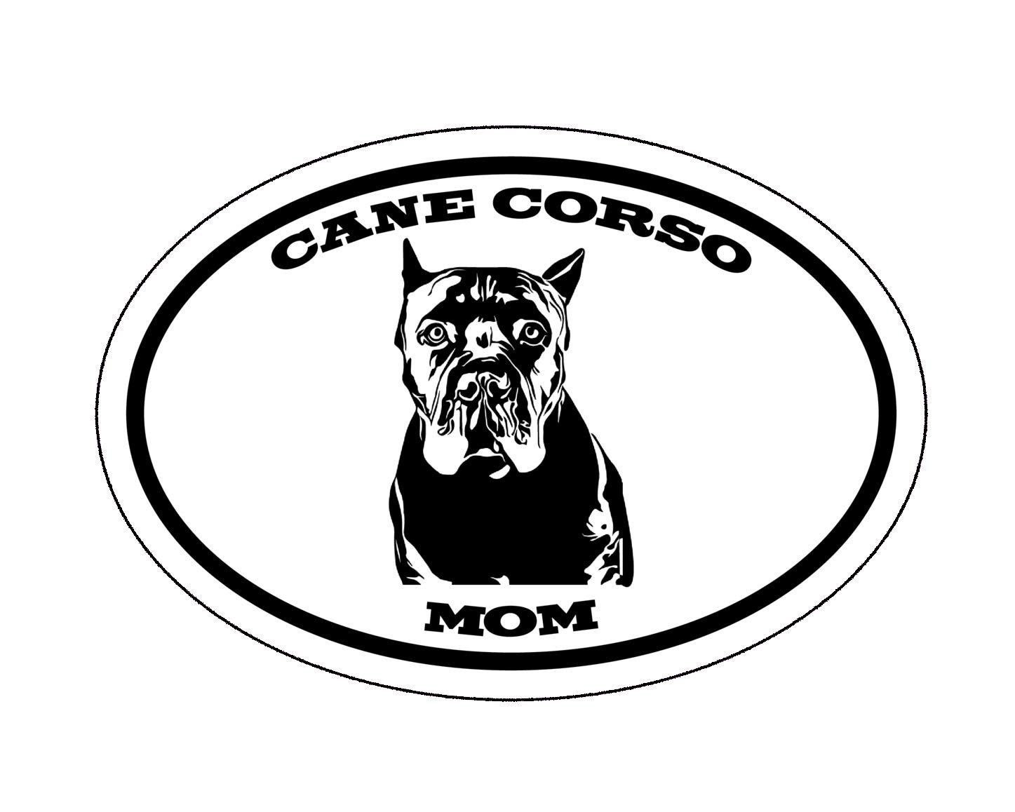 Buy Cane Corso Mom Vinyl Sticker Decal Dog Breed Sticker, for Tumblers, Laptops, Car Windows