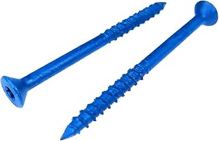 Tapcon 1/4" x 3-1/4" Star Torx Head Concrete Anchor Screws, 100 Pack with Drill Bit | Masonry Anchors for Brick, Block & ACQ Lumber