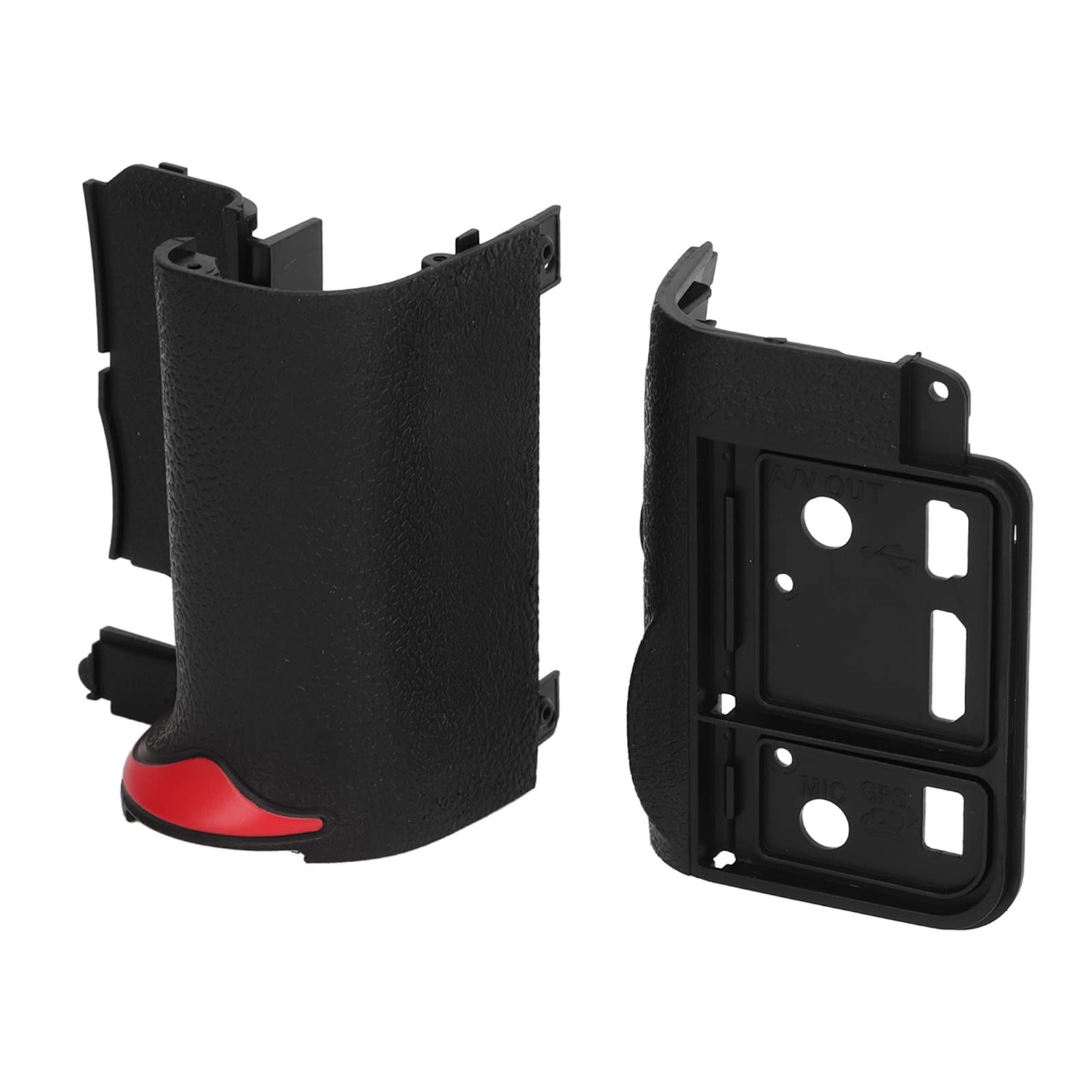 Copertura in Gomma per Corpo Fotocamera Digitale, Parti di Ricambio per Impugnatura Durevole per Fotocamera SLR D7000, Design Anti-Vibrazione, Facile Installazione -, 3 Unità