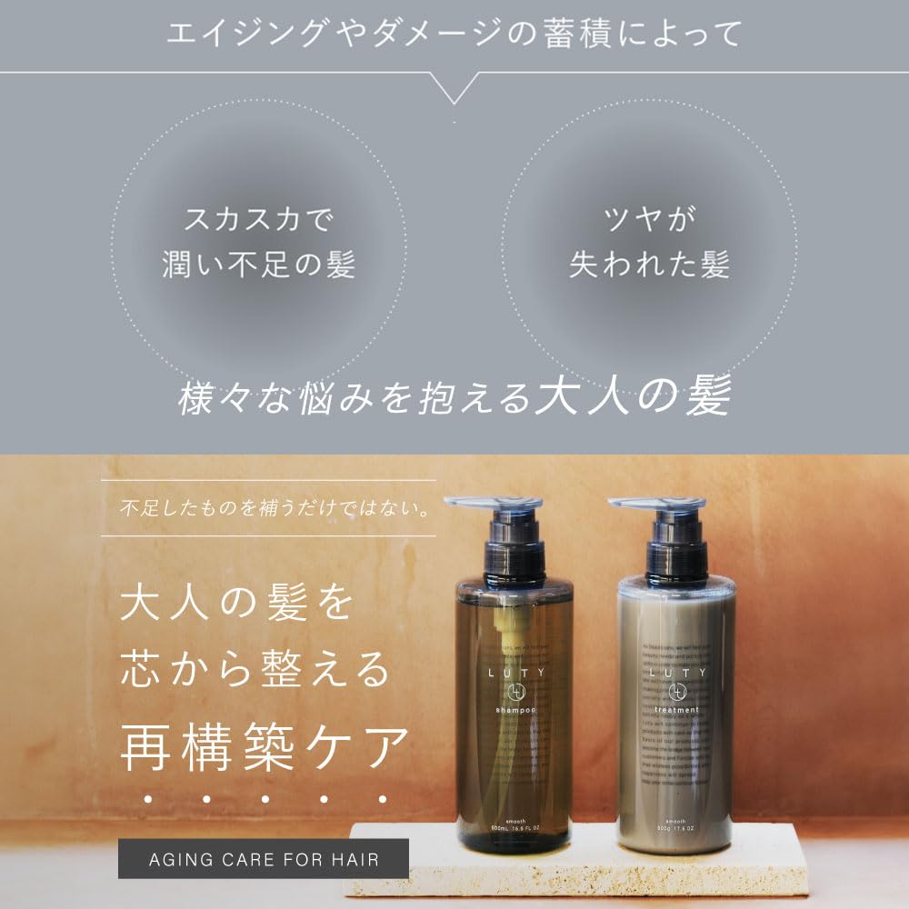 Amazon | LUTY ルーティー シャンプー トリートメント セット モイスト