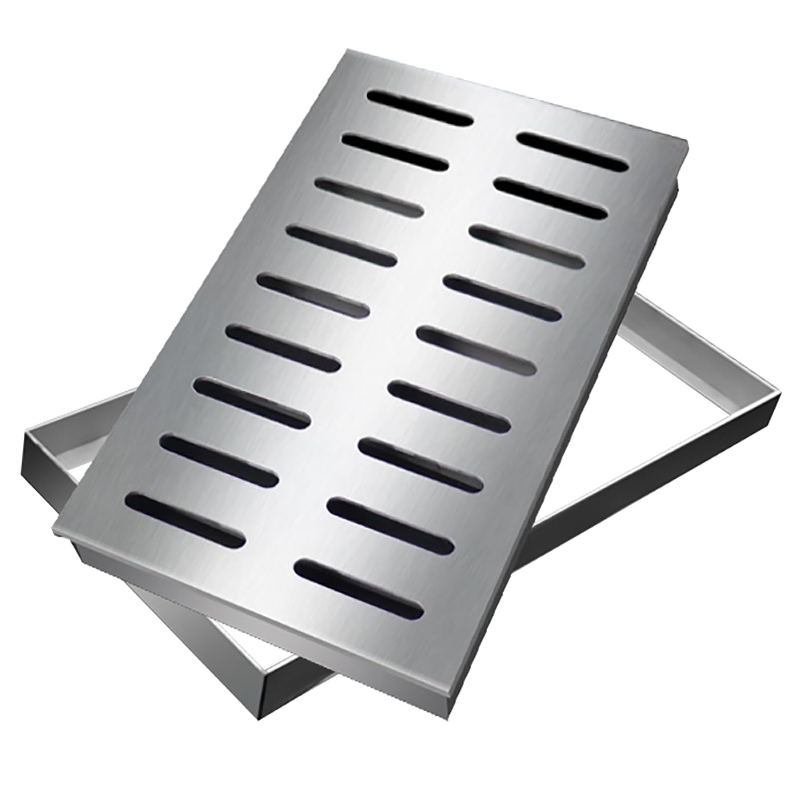 Grilles de vidange amovibles pour la gestion de l'eau de pluie en extérieur