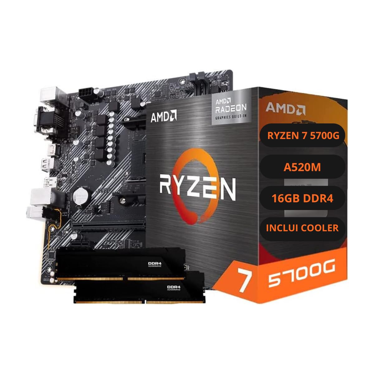 RYZEN 7 5700G■X570 ITX■4800MHzメモリ■電源セット RYZEN 7 5700G□X570 ITX□4800MHzメモリ□電源セット RYZEN 7 5700G□