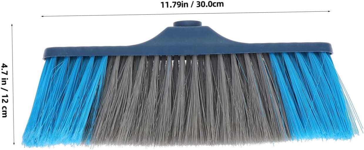 Ipetboom Broom Cleaning Mop Head Broom Flat Head Outdoor Only Replacement Push Cleaning Tools