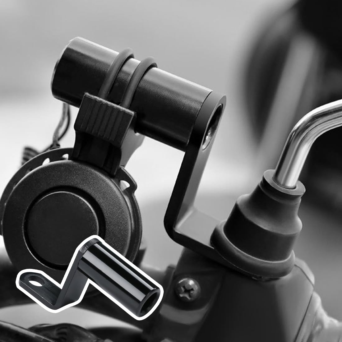 Support D'extension En Aluminium En Forme De Z Pour Bicyclette, Pour