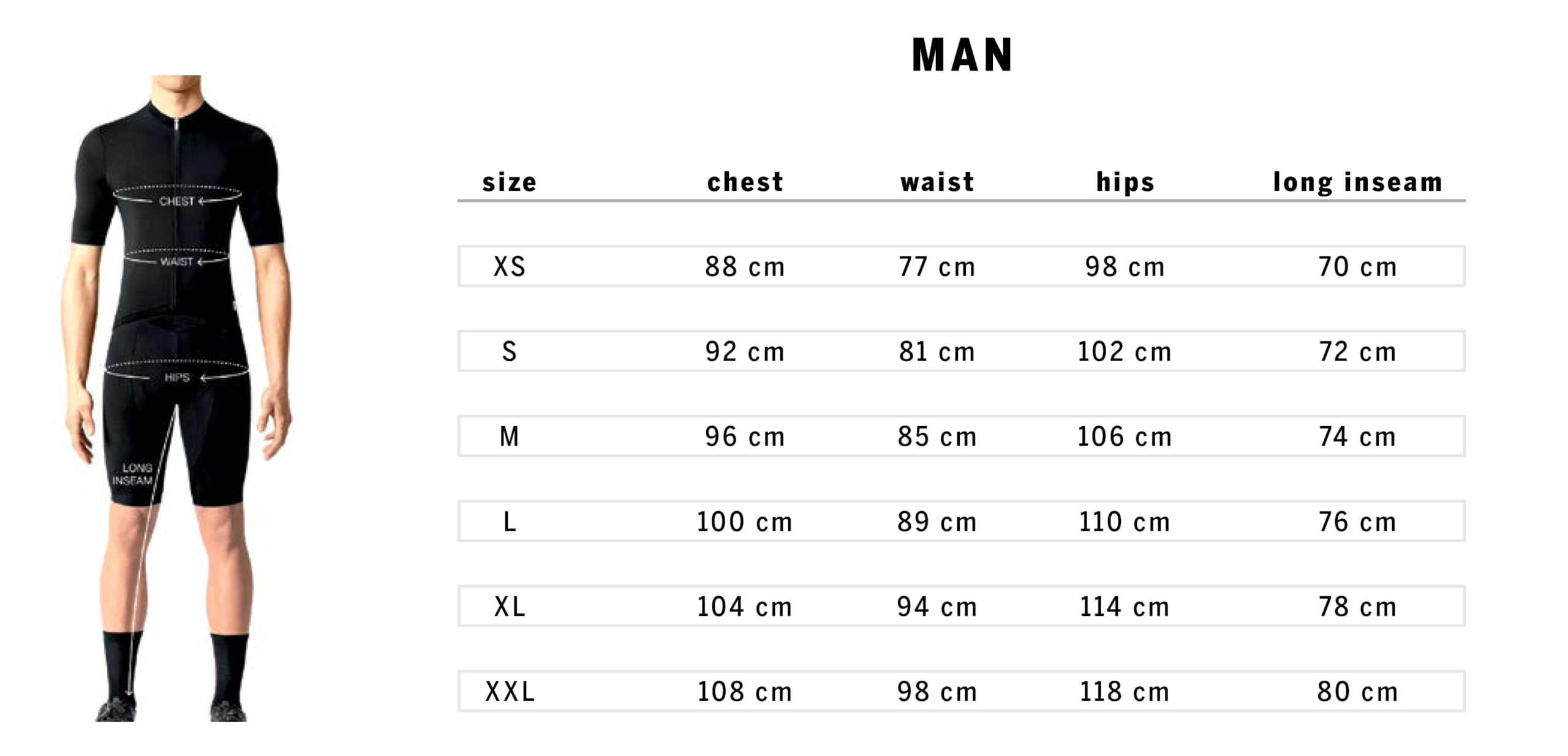 MB WEAR CLOTHING Winter M/L Man Black/Grey S