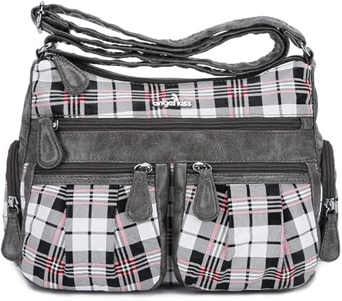 Angel Kiss Bolsos cruzados para mujer, bolsos de hombro y monederos medianos de piel sintética Ladies, Medium, Faux Leather