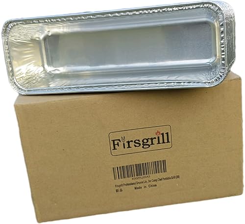 Firsgrill Professional Grease Liners Disposable Aluminum Foil Drip Pans For Camp Chef Portable Grill (20) #TOP4