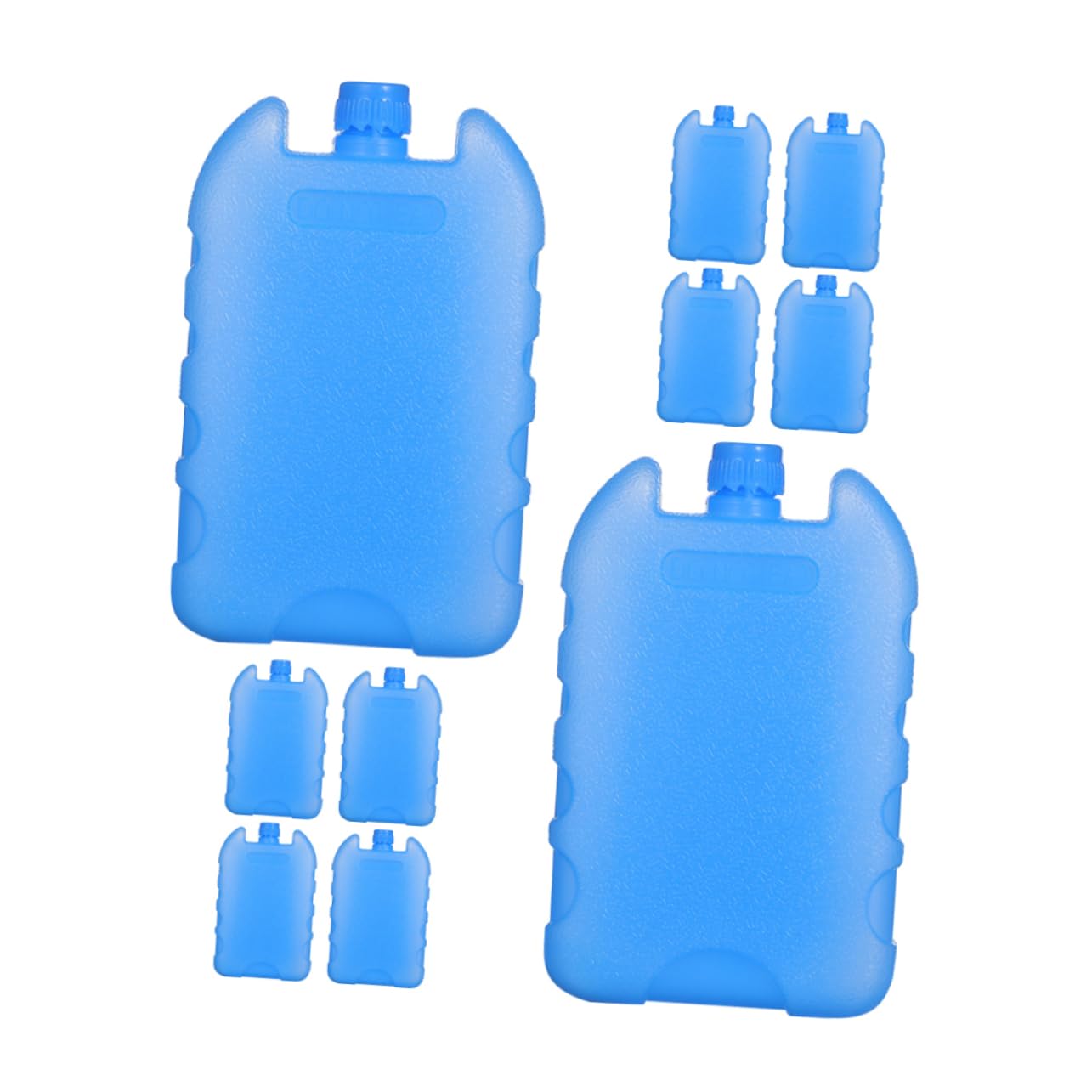 BESTOYARD 20pezzi Pacchetti Ghiaccio Riutilizzabili Per Borse Termiche Ice Packs Per Pranzo Gel Per Congelatore Medie Con Riempimento
