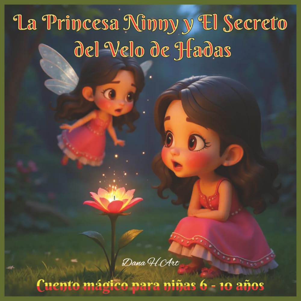 La Princesa Ninny y El Secreto del Velo de Hadas: Cuento mágico para niñas 6 - 10 años.