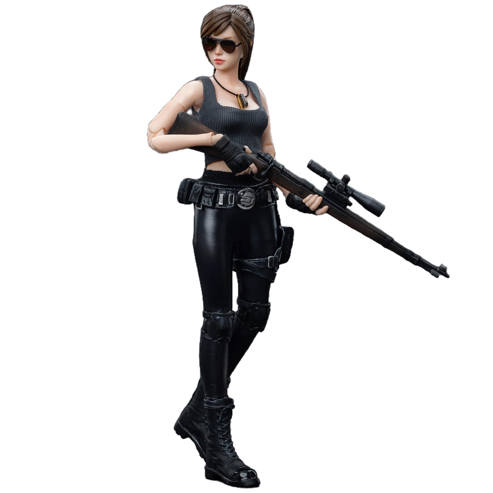 BEERISE JOYTOY 1/12 Action Figures - Level Nine Frontline Chaos Peace Elite Digital Spokesperson Gillie - 7‘’,Classic Character,Collectible,Age 15 and