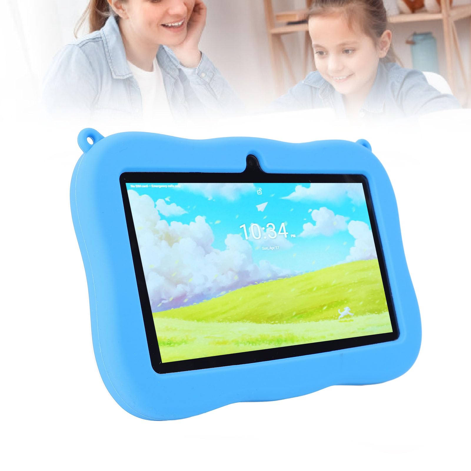 SENECESLI 7 -calowy Tablet dla Dzieci, Tablet dla Dzieci Czterordzeniowy Edukacyjny dla (PINK)