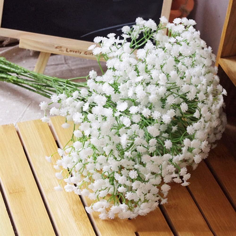 Fiori Artificiali Fiori di plastica per Giardino di casa Matrimonio Simulazione Stellata Pu Fiori Finti Bouquet di Seta Alta plastica Fiori Artificiali
