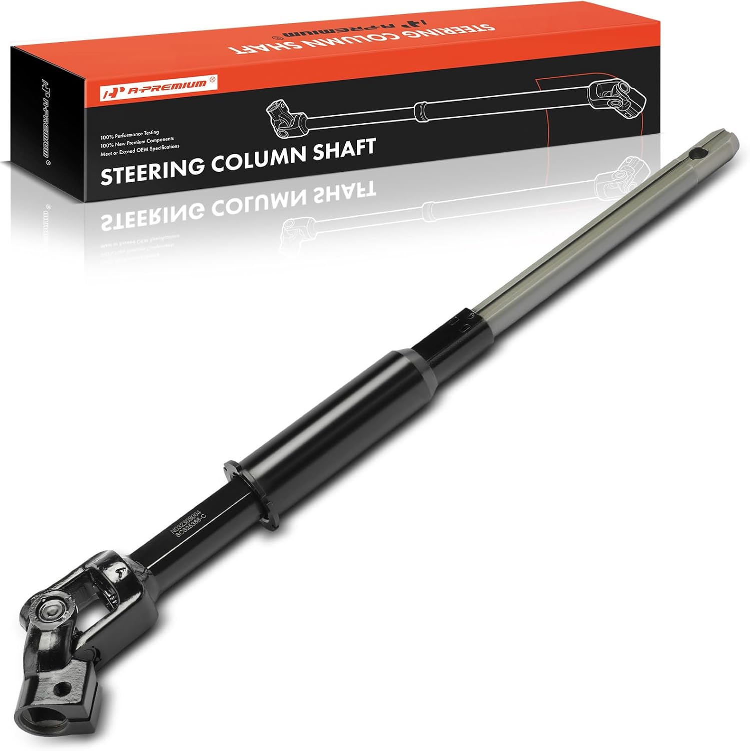A-Premium Upper Steering Shaft Steering Column Shaft Compatible with Ford F-250 Super Duty 2008-2010, F-350 Super Duty 2008-2010, F-450 Super Duty 2008-2010, F-550 Super Duty 2008-2010