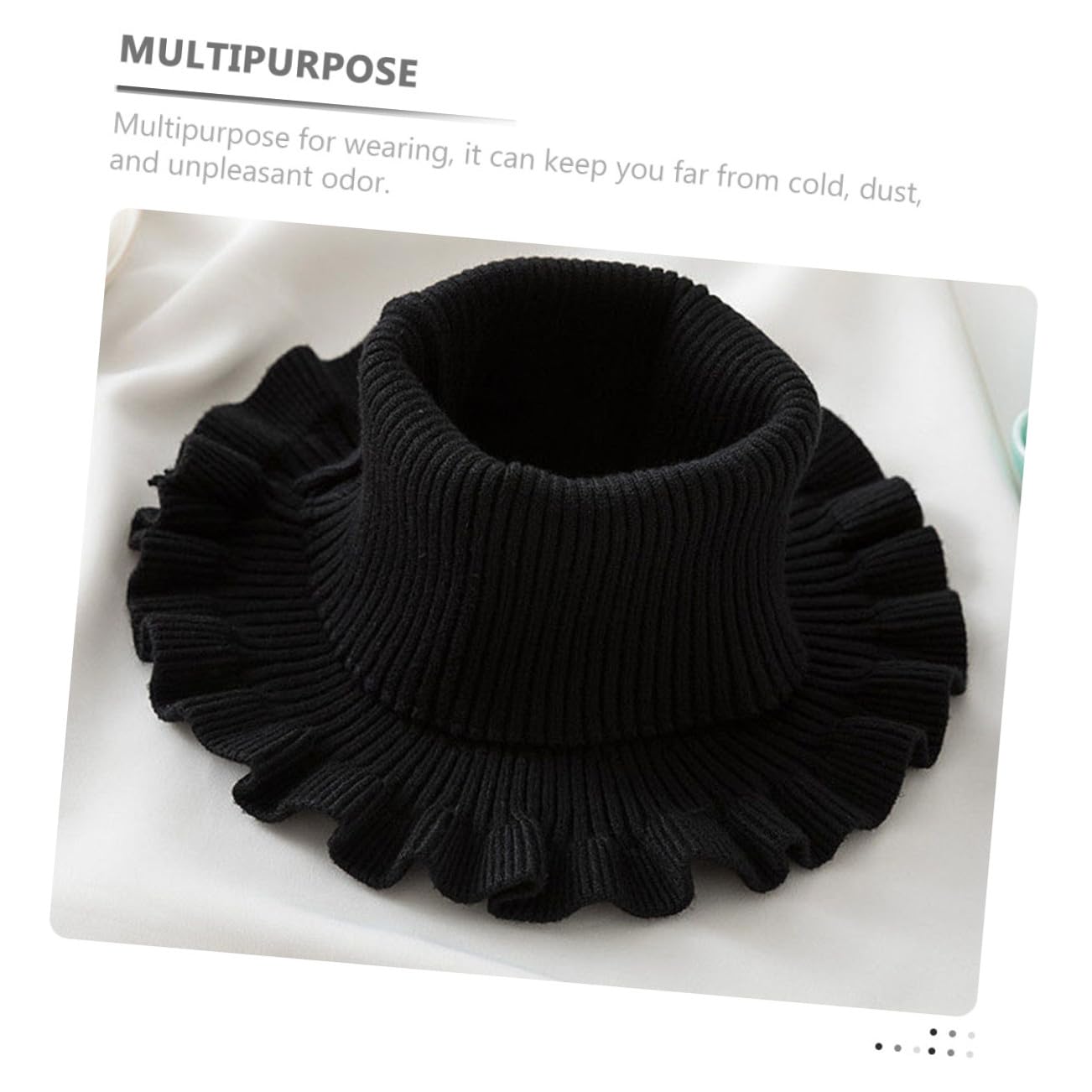 GALPADA 5piezas Gaiter De Cuello Elástico Para Hombres y Mujeres Protector De Cuello Térmico y Multiusos Para Actividades