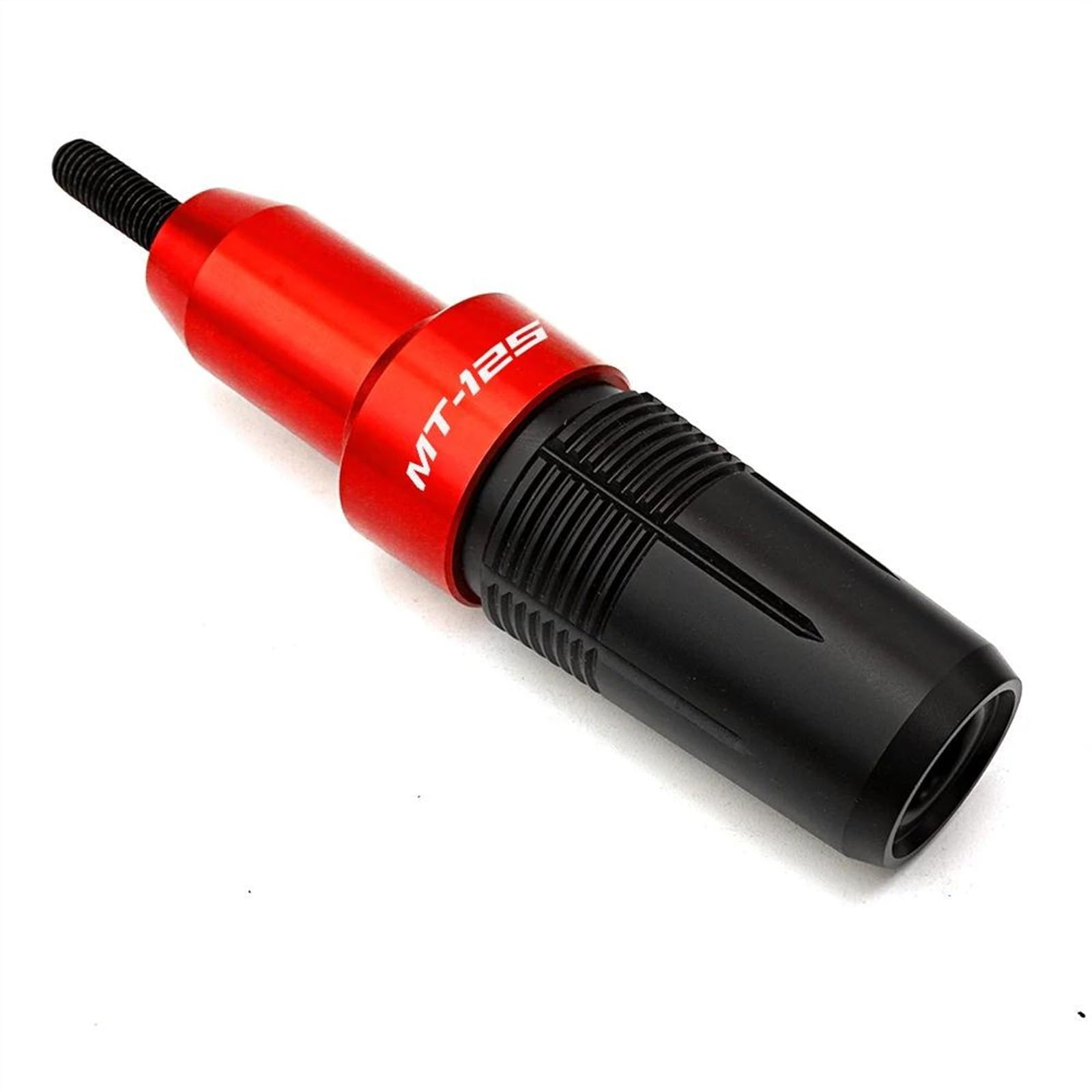 Nmbzve Red A Crash Bar Protectors Motorcycle Frame Exhaust Sliders Crash Protector Pads Crash Slider For Mt125 Mt 125 Mt-125 Yzf R125 Yzfr125(Red A)