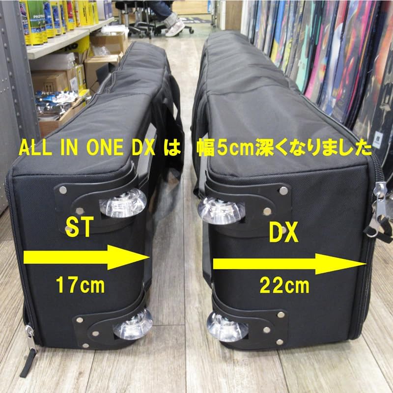 Websports キャスター付 箱型 オールインワンDX 56199スキーケース ALL