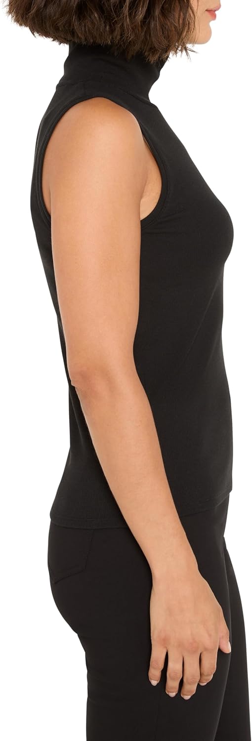 NIC+ZOE Perfect Knit Rib Turtleneck Tank