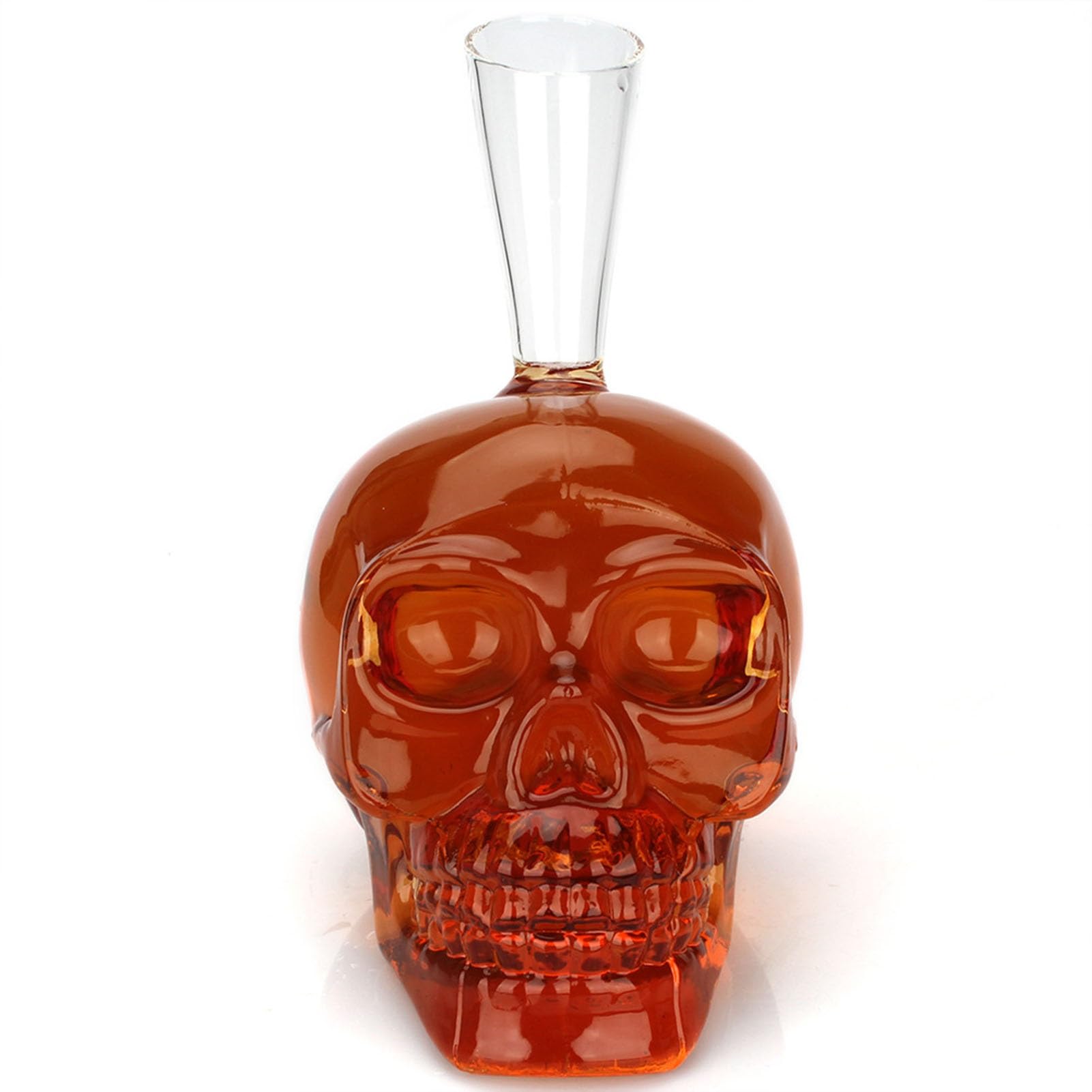 Carafe crâne en verre pour aérer le vin et sublimer le whisky