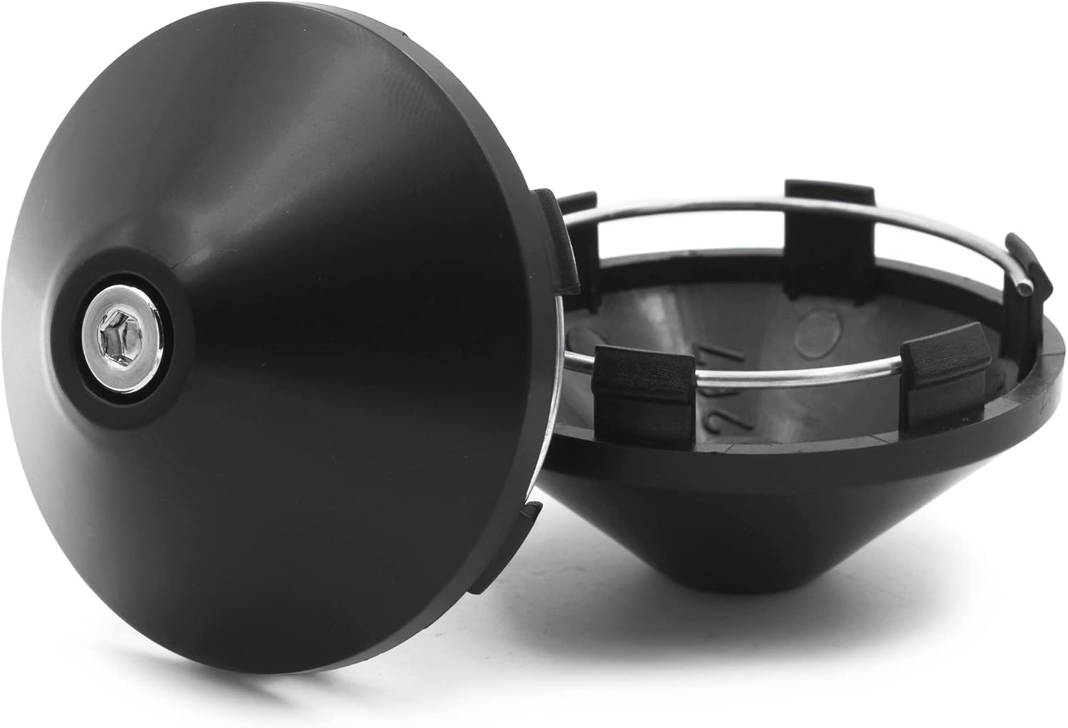 61mm Black Wheel Center Caps for 1992-2005 Civic