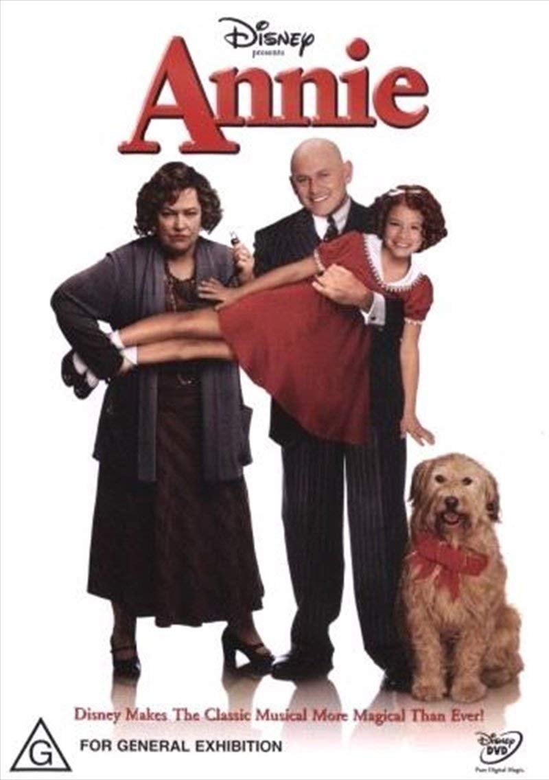 Annie DVD musical importación Alemania película clásica cine familiar