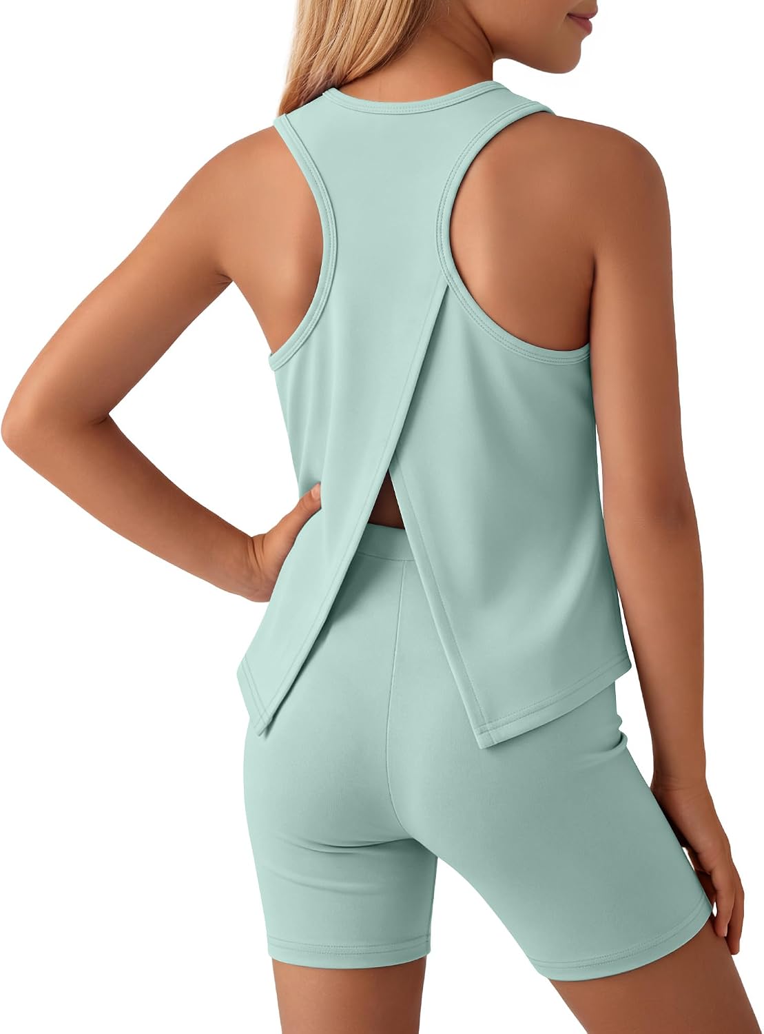 Halfchet Girls 2 Piece Athletic Sets Workout