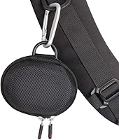 Vista 6 de Hermitshell Estuche de viaje compatible con altavoz portátil compacto Bluetooth Sony XB01 (negro)