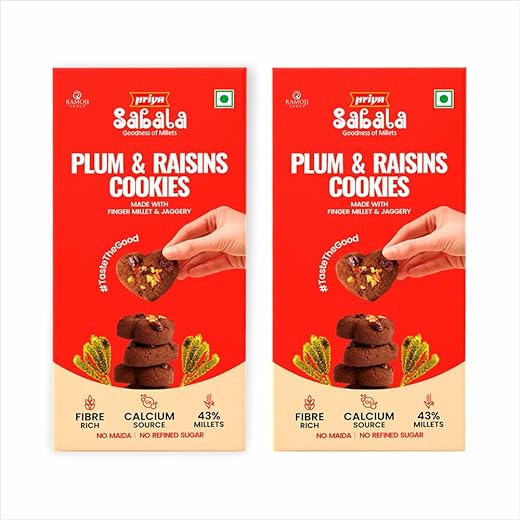 Sabala Plum Cookies 180g PACK OF 2