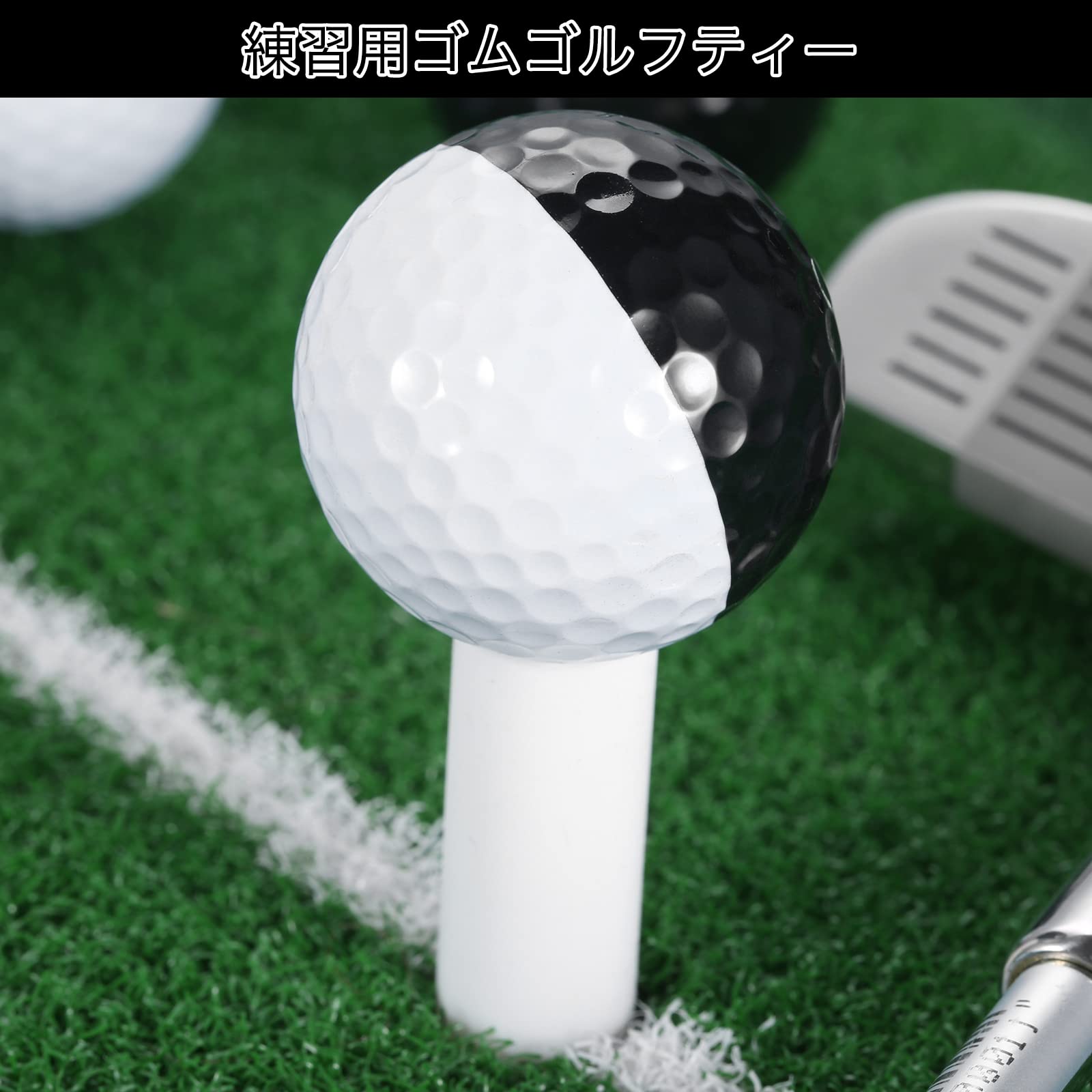 Amazon | ゴルフ ティー プラスチック製 軽量 耐久性 ゴルフボール