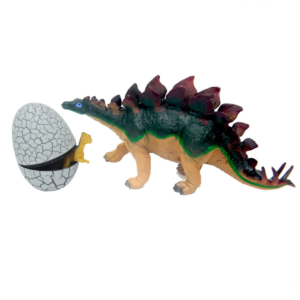 Sunman S00002695 Dinozor ve Yavrusu Oyun Seti, çok renkli