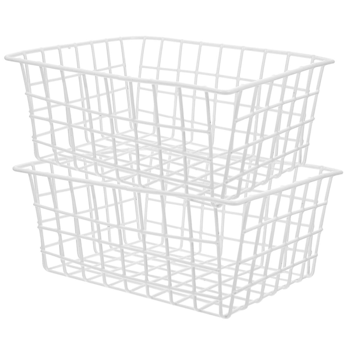 Panier de congélation fonction drainante en fer blanc anti-givre x2