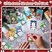 WinnerWhy 200 Pcs Christmas Scratch Off Cards 10 Styles Holiday DIY Scratch Blank Gift Certificates with 300 Stickers Xmas Cards for Adults Groups Party Favor Prizes Business