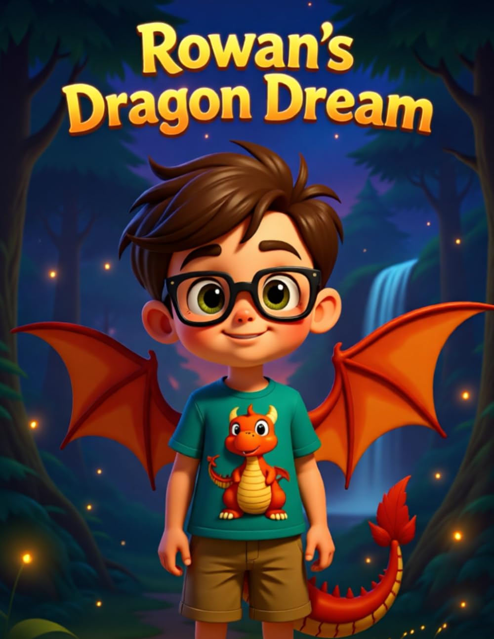 Rowan's Dragon Dream: A Dreamy Adventure of Courage and Imagination