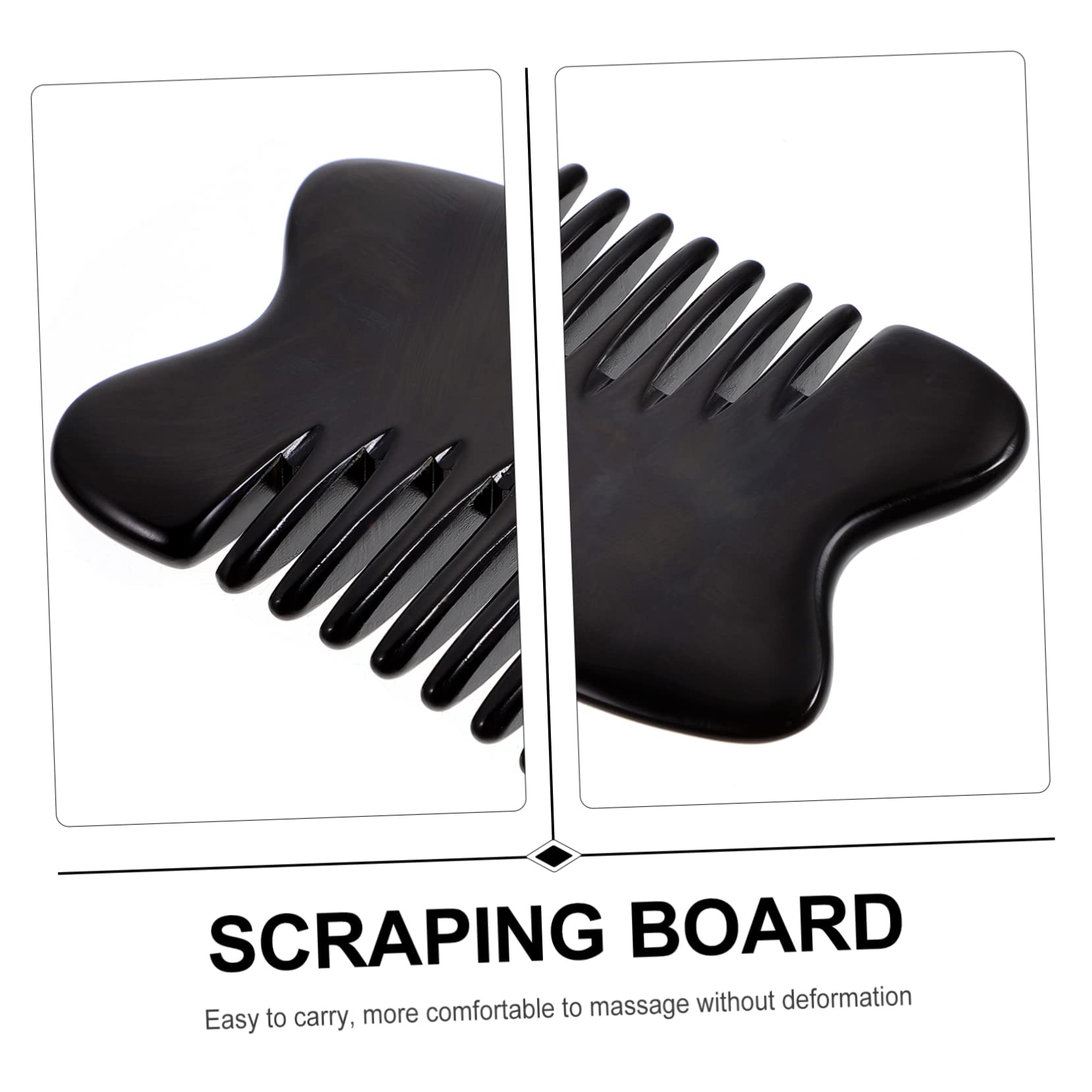 Gatuida 3 Stücke Kopfhaut Massage Werkzeug Kamm Kopfhaut Für Körper Schaben Glatte Kanten Ergonomisches Design