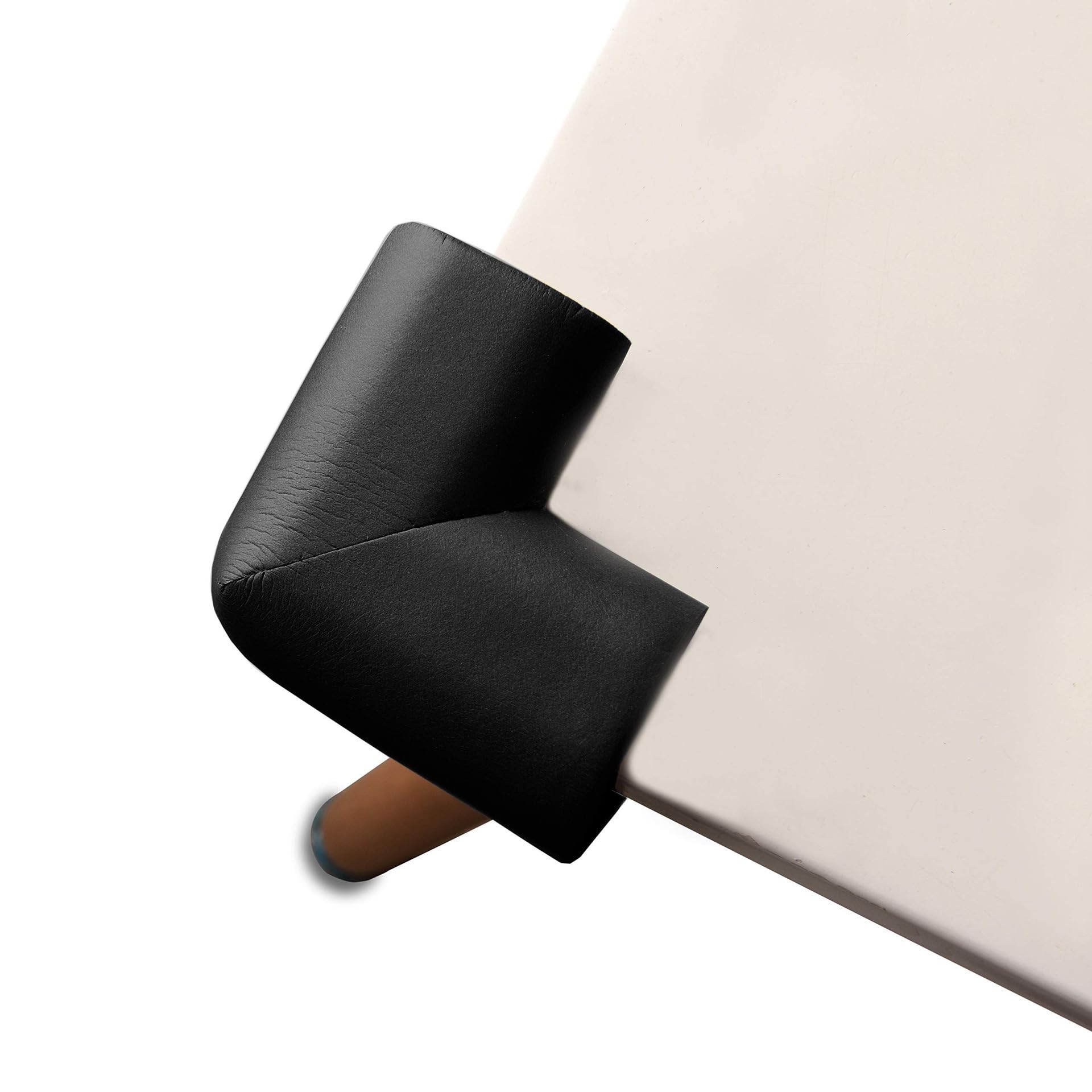 Table Corner Protectors, 10 Pack Foam Corner Cushion Protector, Edge Corner Guards for Baby (Black) - Image 3