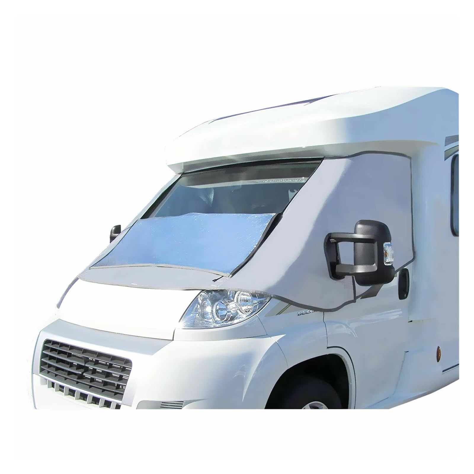 para Citroen para Relay X250 2006 - En adelante Motorhome Pantalla Térmica Externa Cubierta De Cabina Persianas Parasoles Ventanas Coche