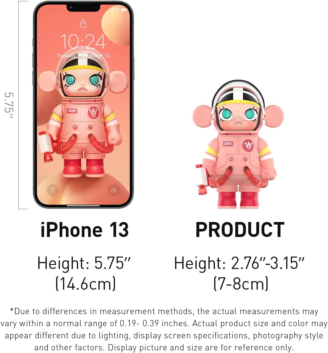 POP MART MEGA Space Molly 100% Series 3, Molly Blind Box Figures, Random Design Action Figures Collectible Toys Home Decorations, Holiday Birthday Gifts for Boys and Girls, Whole Set