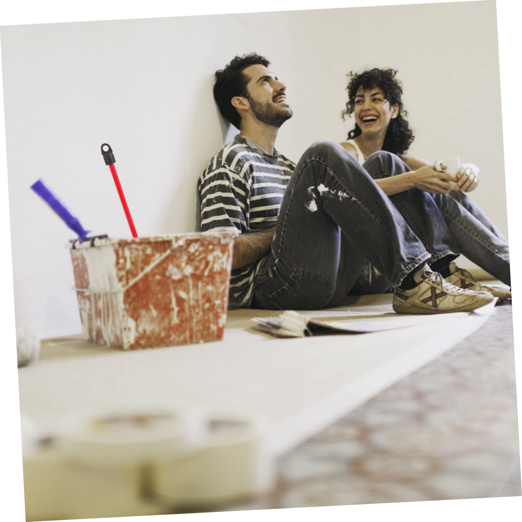 OSALADI Professional Paint Mixing Rod Set for Cement Cm Red Helical Design Long Lasting for Home Garden