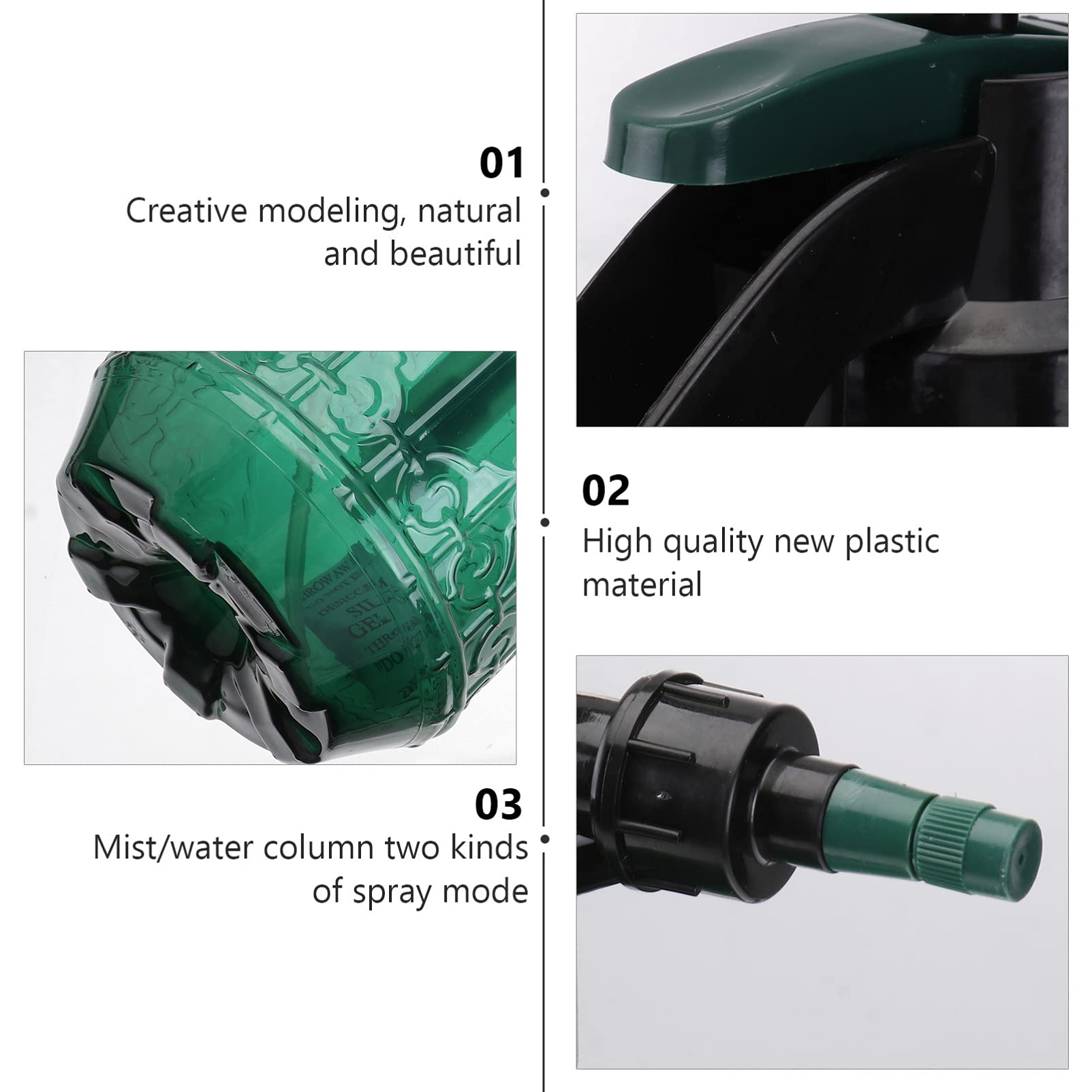 POPETPOP 2pièces Bouteille De Pulvérisation Arrosage Acier Inoxydable Arrosoir à Pression pour Plantes Intérieur