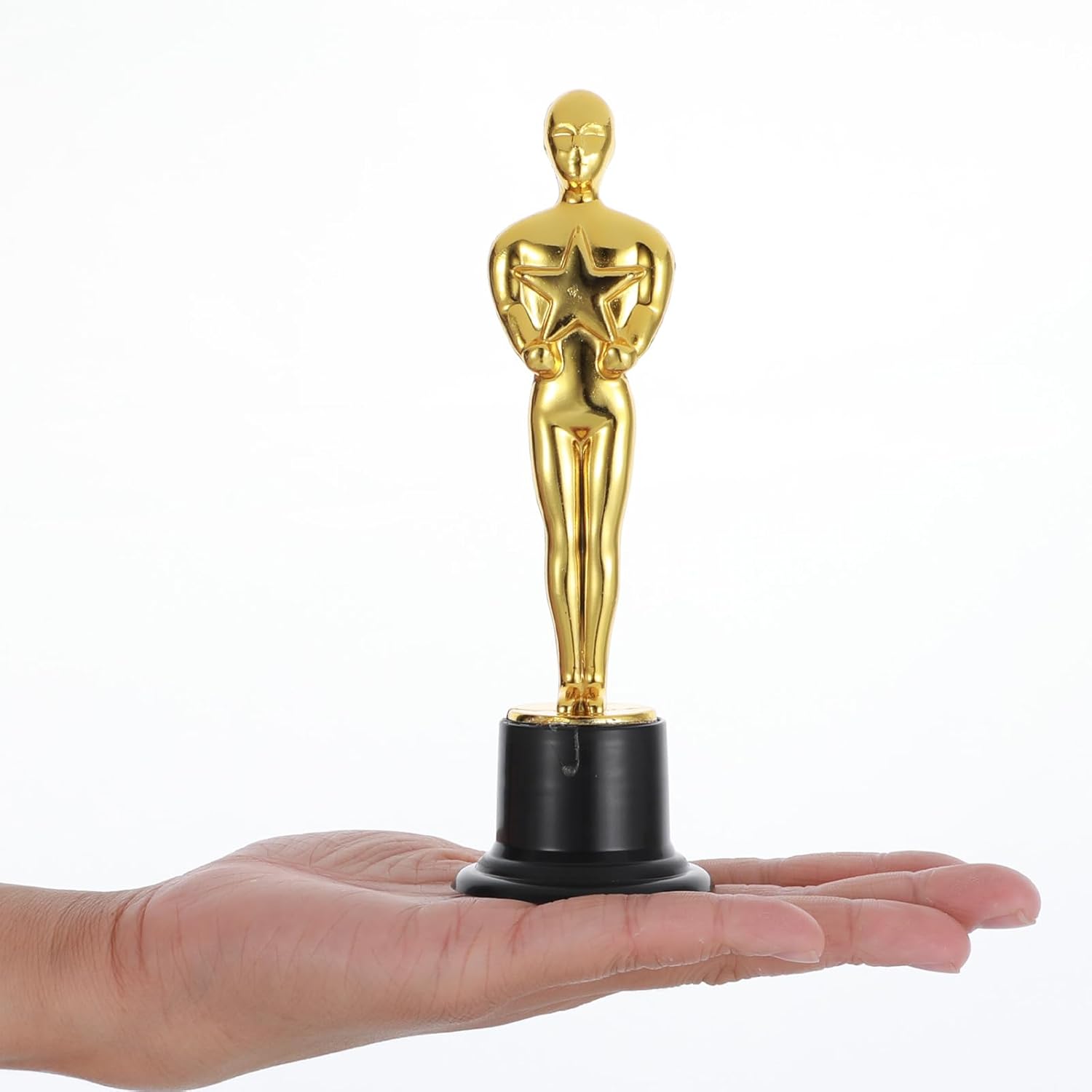 24 Pcs Gold Award Trophies,Mini Trophy Party Favors for Celebrations,Classroom prizes,Competitions and Party Decorations,Awards Trophy for Kids and Auldt